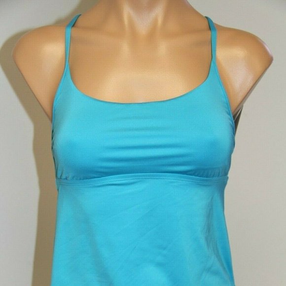 NWT Nike Swimsuit Swimwear 2pc set Size S Tankini High Waist Bottom - Picture 3 of 11